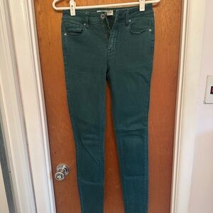 Green Bullhead High Rise Skinniest Jean